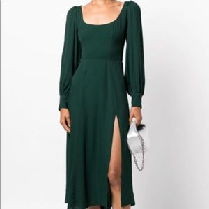 NWT Reformation Alessi Midi Dress - size 6